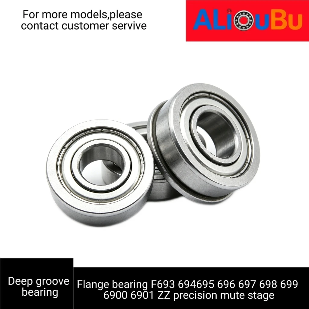 Flange Bearing F693 694 695 696 697 698 699 6900 6901 ZZ Precision Mute Stage