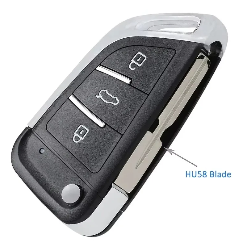 DIYKEY Modified 315/433MHz ID44 EWS System For BMW E36 E38 E39 E46 E53 E60 E61 E81 X3 X5 Z3 Z4 LX8 FZV Flip Key Remote Fob