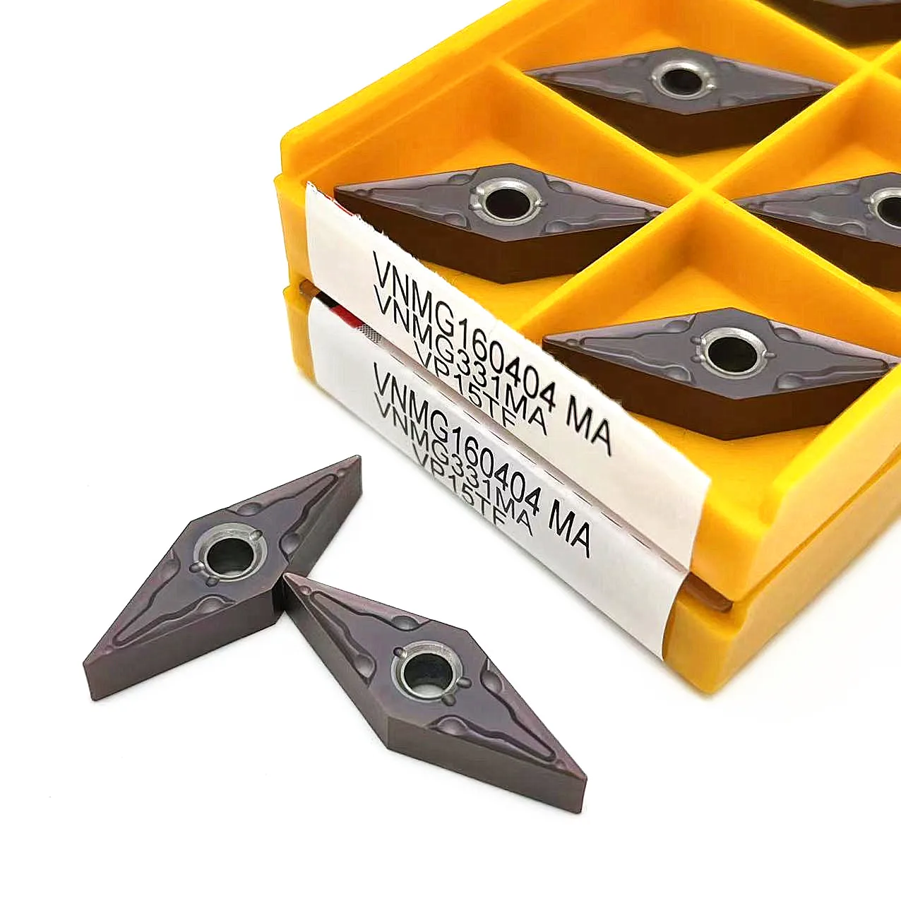 Herramienta de torneado externo VNMG160408 VP15TF VNMG160408 UE6020 US735, inserto de carburo, CNC, herramienta de torneado de metal, inserto VNMG