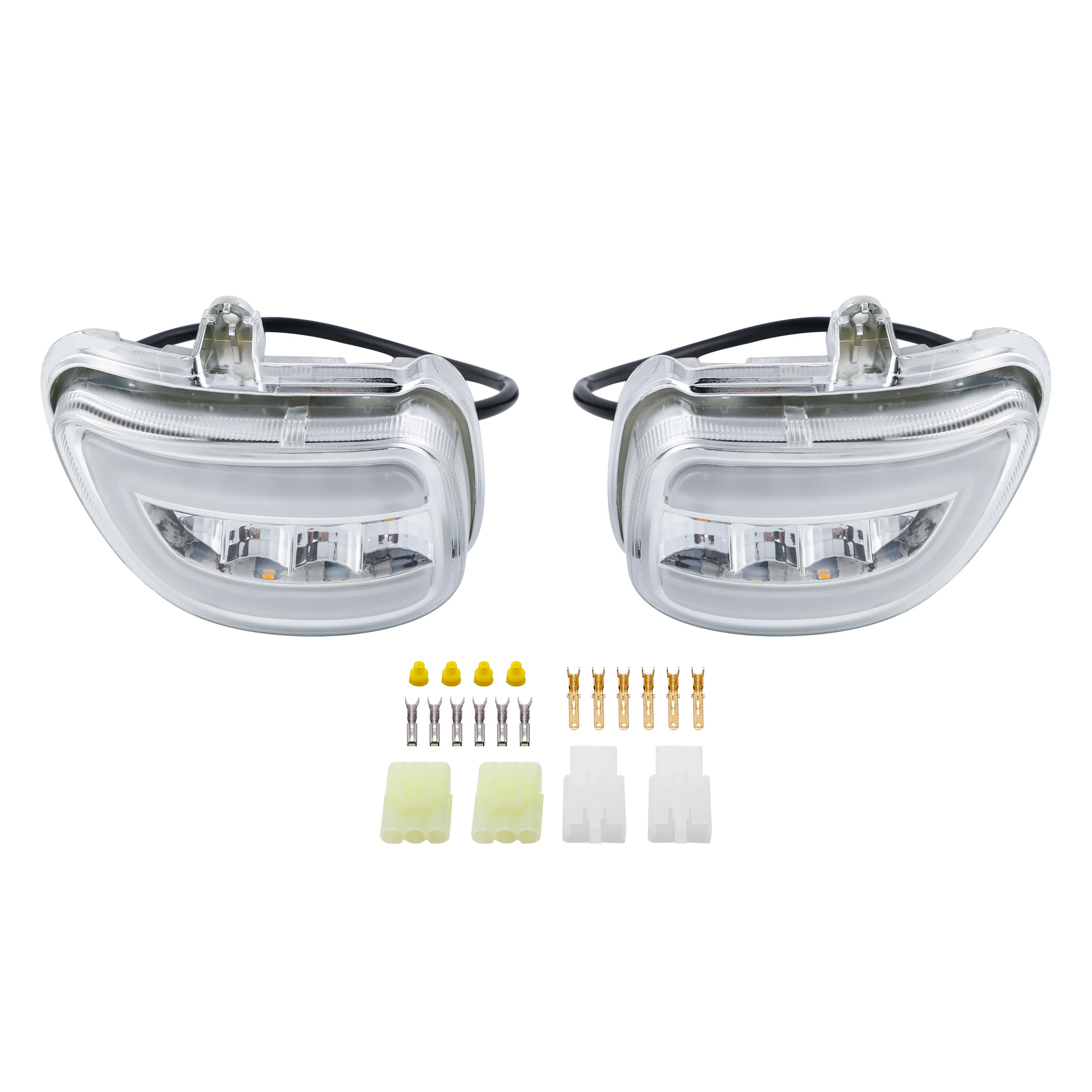 Motorcycle Front LED Turn Signals For Honda Goldwing Gold wing GL1800 GL 1800 2001-2017 F6B 2013-2017
