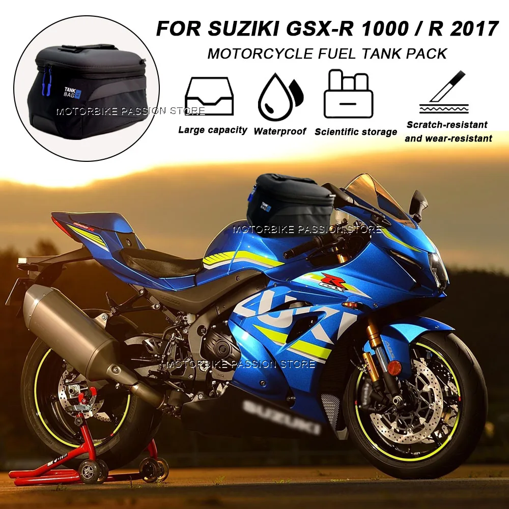 

For Suziki GSX-R 1000 GSX-R 1000 / R 2017 Motorcycle Accessories Waterproof Tank Bag Storage Travel Tool bags large capacity