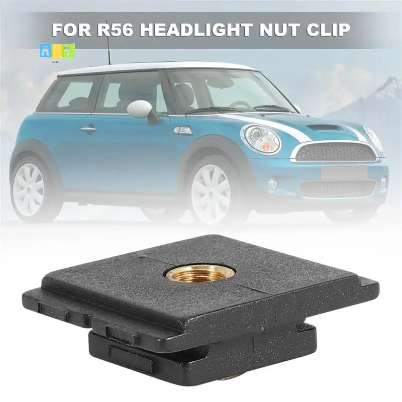 A04E-Head Light Lamp Mounting Bracket Nut Clip 63122752224 For Mini R60 R55 R56 R61 Countryman