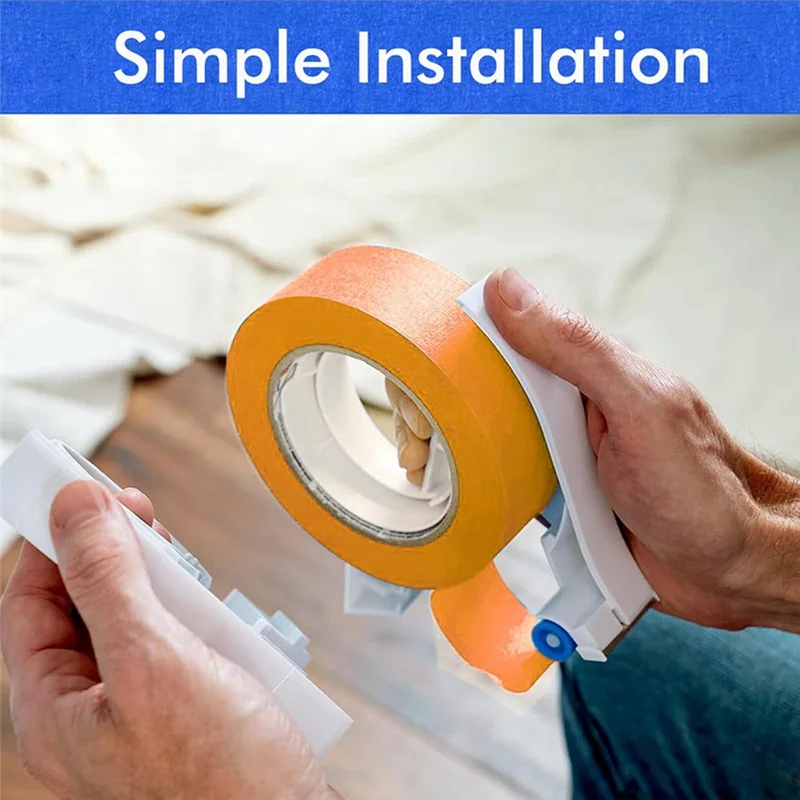 

ABMI-6 шт. набор аппликаторов для малярной краски, инструмент для аппликации ленты для художников с 5 рулонами ленты для обрезки краски и дозатором