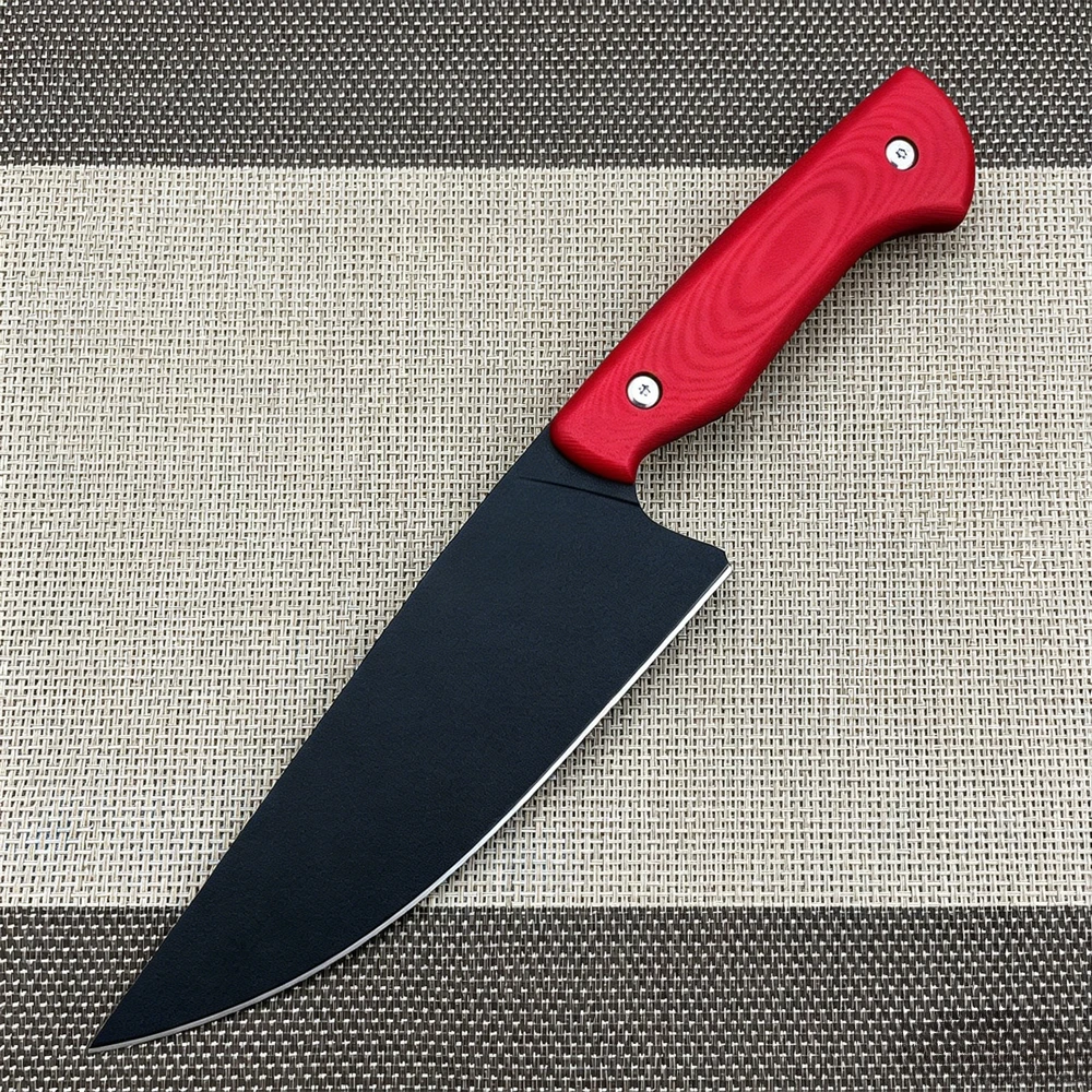 edc-固定刃ナイフ-シャープブレード-g10-ノンスリップハンドル-日常持ち運び用ユーティリティナイフ-キャンプ-ハイキング-アウトドアアドベンチャーギア用