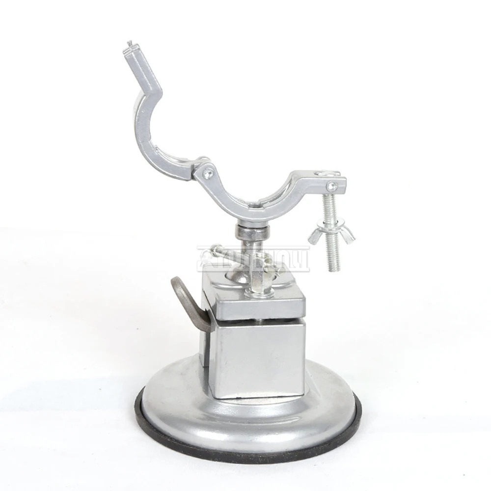 

Регулируемые фиксированные электрические мини-настольные тиски 360° ° Вращающийся ручной сверлильный станок с фиксированным кронштейном на присоске