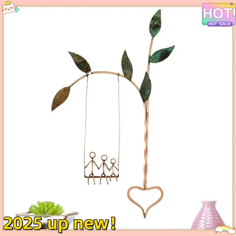 Swing Decorations Metal Wall Arts, Metal Wall Decor, Wall Decor Living Room, Exquisite Wall Sculptures Home Decor Easy To Use C