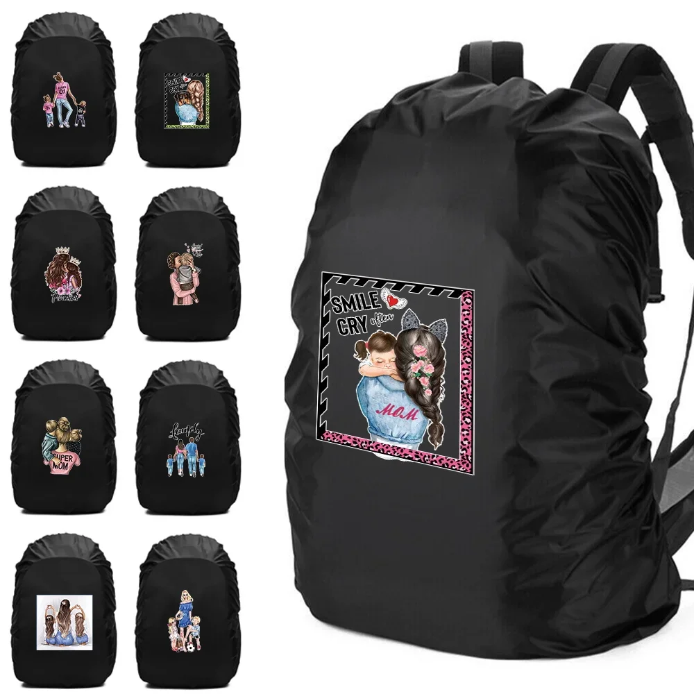 

Рюкзак 20-70л, дождевик, модный водонепроницаемый чехол для мамы с принтом, спорт на открытом воздухе, велоспорт, безопасный дождевик, чехол для сумки для кемпинга и пешего туризма, новый