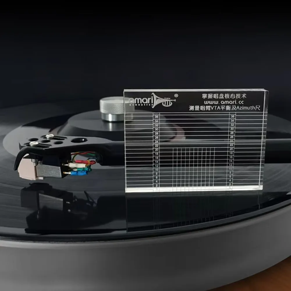Professional LP Vinyl Measurement Arm VTA balance and Azimuth VTA Adjustment Ruler Turntable Accessories
