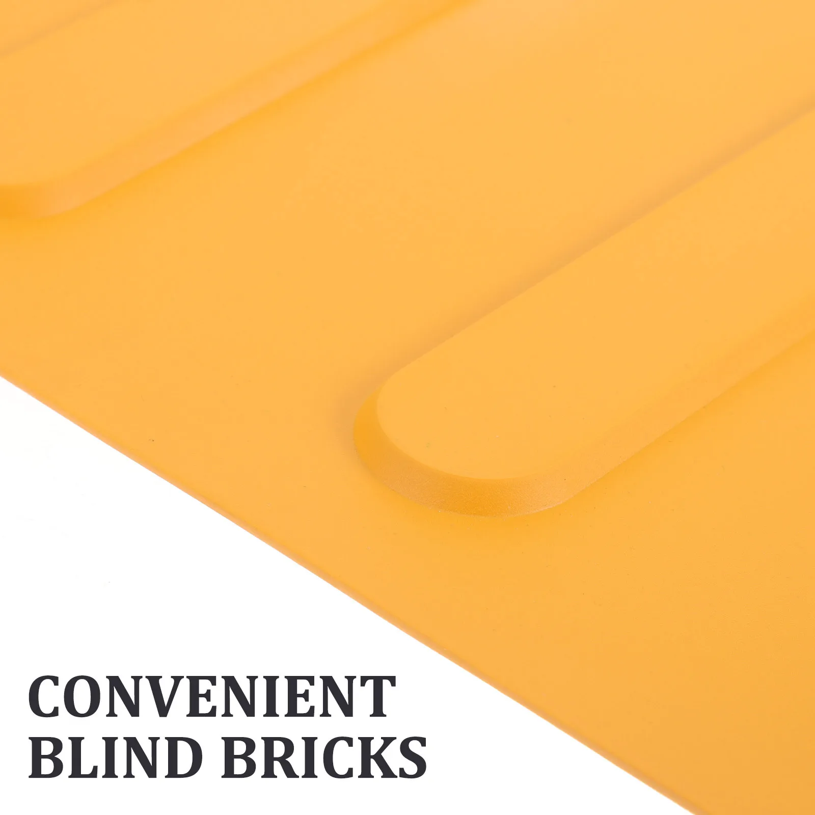 

30x30CM ange PVC Blind Bricks Multifunctional Sidewalk Boards Indoor Outdoor Pathway Floor Stickers Practical Patio Garden