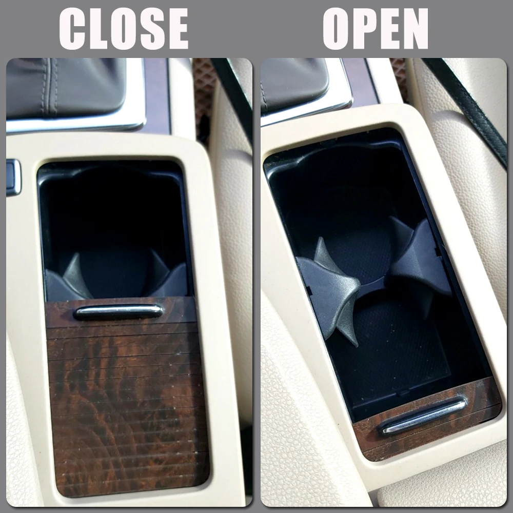 حامل أكواب مشروب كونسول مركزي ، إكسسوارات سيارة لمرسيدس بنز C E ، W204 ، W212 ، W207 ، a2046802392