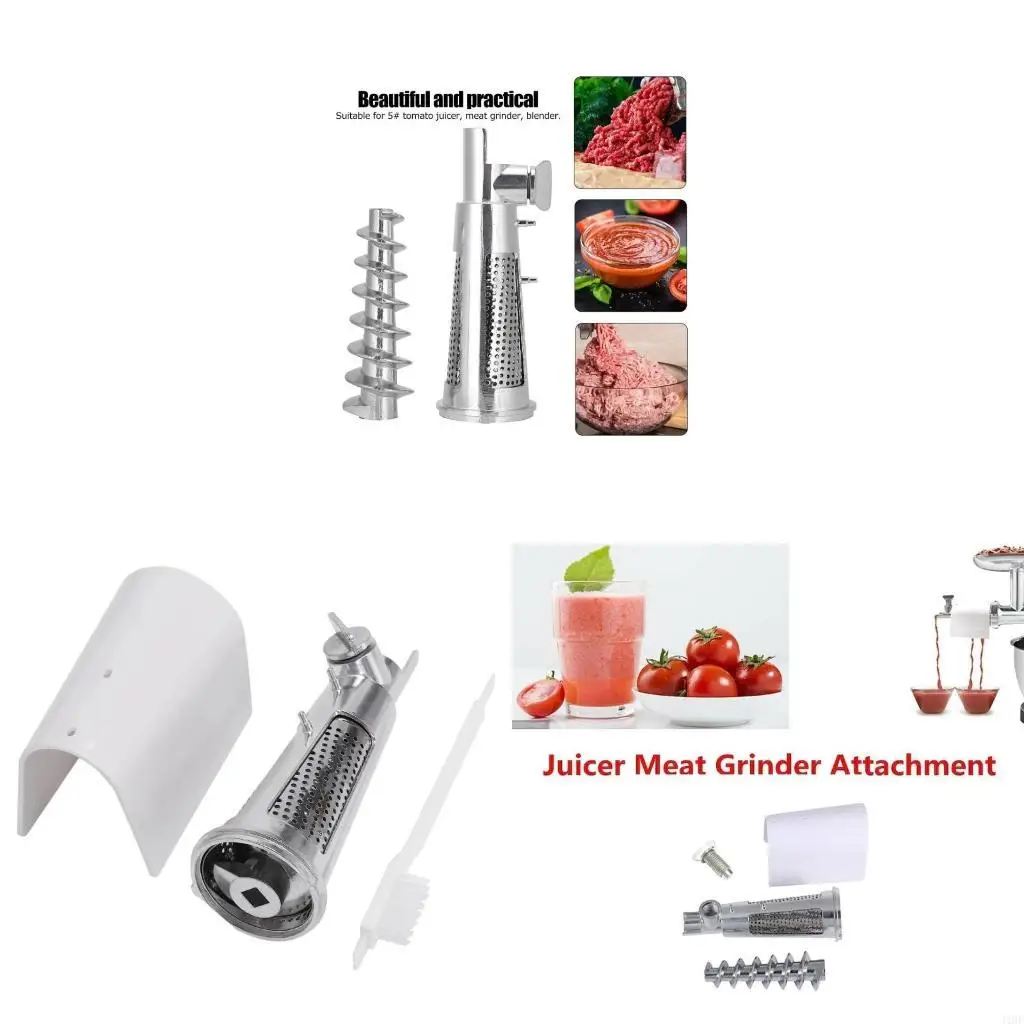 

J1HF Tomato Juice Grinder Sausage Stuffer AttachmentFor Stand Mixer Kitchen Tool