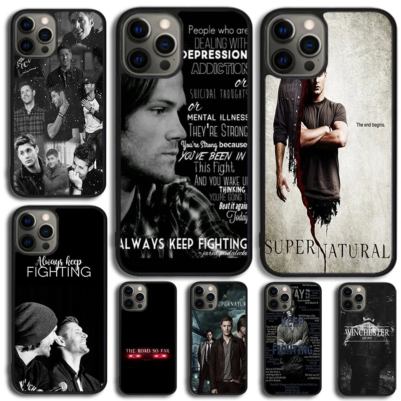 Supernatural Jared Padalecki lovely Phone Case Cover For iPhone 15 16 14 XR XS 11 12 13 Mini Pro MAX Plus