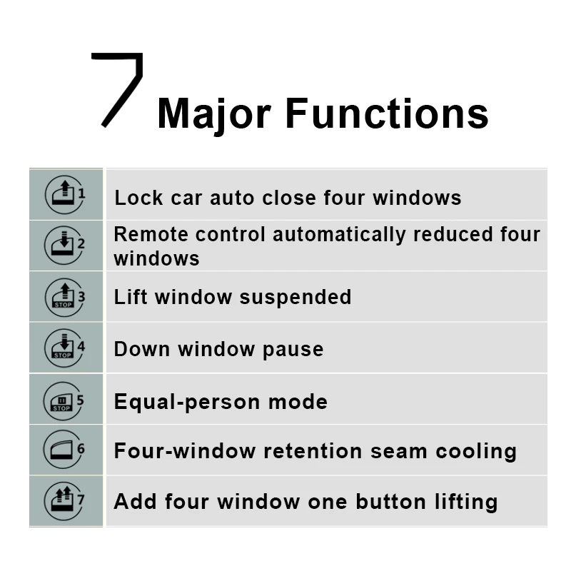 Car Auto Power Window Closer For Kia Sportage KX5 Auto Window Close And Window Up And Down Automatically For Sportage QL