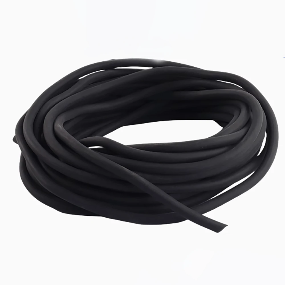 1-20 متر أسود مستدير EPDM شريط مطاطي رغوة ختم الشريط الإسفنج خزانة الباب ختم ضياء 2/3/4/5/6/7/8/9/10/12/20/25/28-30 مللي متر   ﻿