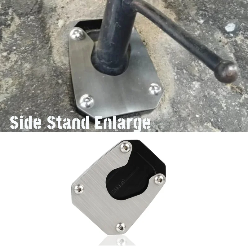 

Kickstand Side Stand Enlarger Extension Pad Support Plate For HONDA VFR1200X VFR 1200X VFR800X 1200 CROSSTOURER/DCT Accessories