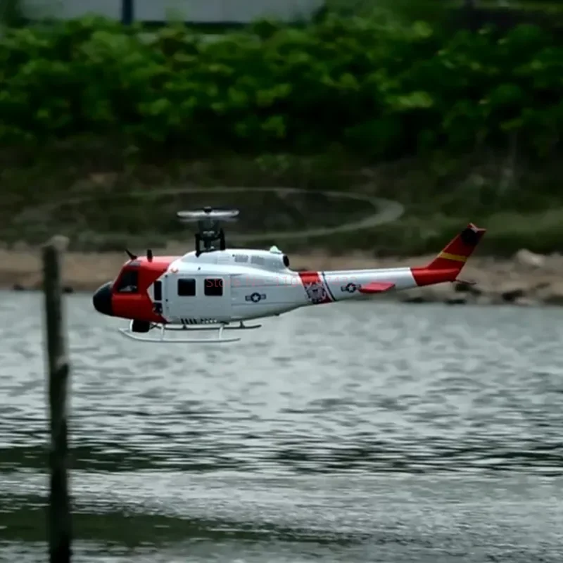 เฮลิคอปเตอร์บังคับวิทยุ YUXIANG F07S รุ่น UH-1 แบบไร้แปรงถ่าน พร้อมกล้อง GPS กลับอัตโนมัติ + ระบบ Optical Flow รักษาระดับความสูงคงที่