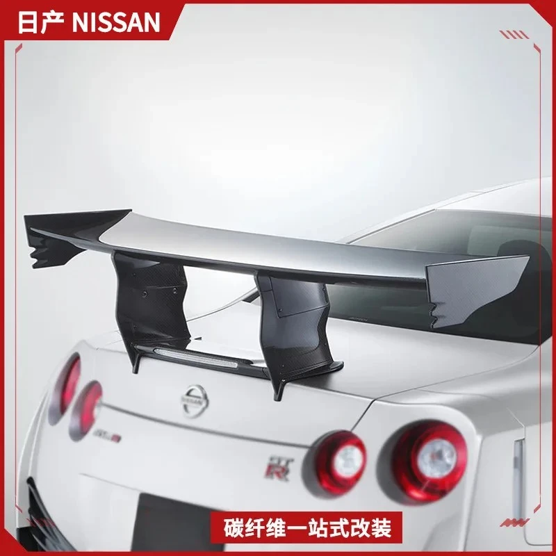 

SAAR подходит для Nissan GTR R35 модификация стоп-сигнала Nismo фиксированный Attkack из углеродного волокна GT большое хвостовое крыло