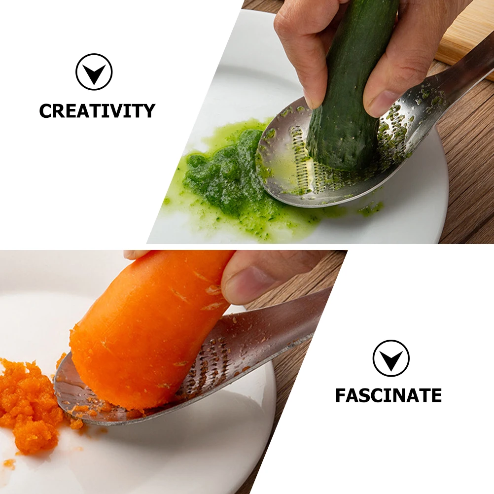 

Stainless Steel Multipurpose Grinder Grater Crusher Tool for Garlic Ginger Sweet Potato Baby Food Home Baking Seasoning