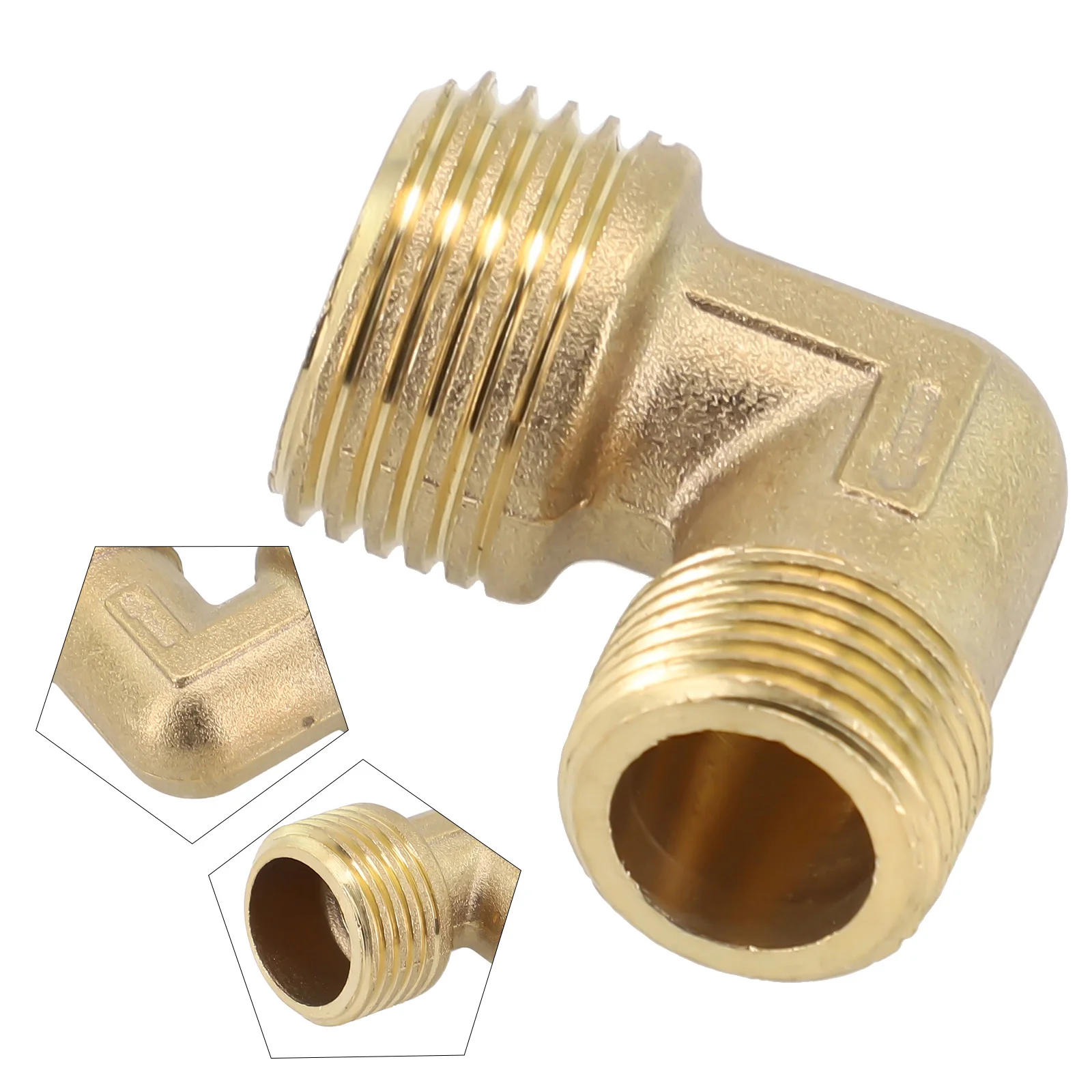 Air Compressor Brass Male Air Compressor Fittings Product Name Simple Structure Work Efficiency Work Efficiency