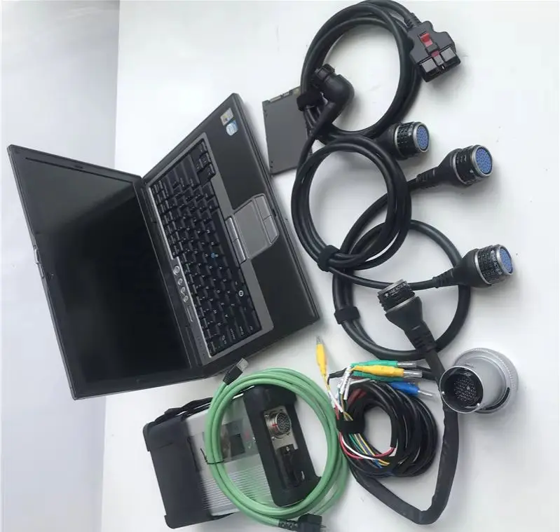 

Автомобильный диагностический сканер для ноутбука D630 4 ГБ Компьютеры + MB Star C5 SD Connect Compact 5 + 06/2025 Программное обеспечение Win 10 OS