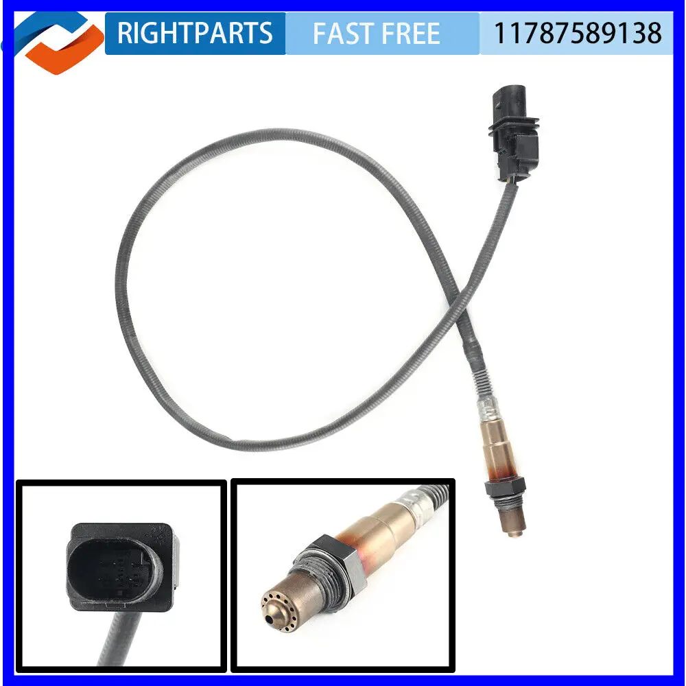 RIGHTPARTS 11787589138 Lambda Oxygen Sensor For BMW 5 7 X3 F25 xDrive 28i 523i 528i 530i 730i Li F10 F02 0258017230