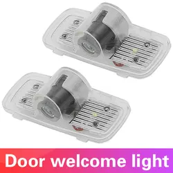 2Pcs Car Door Welcome Light For Acura TSX 2008 2007 2006 2005 2004 LED Logo Laser Projector Signal Lamp Auto Accessories