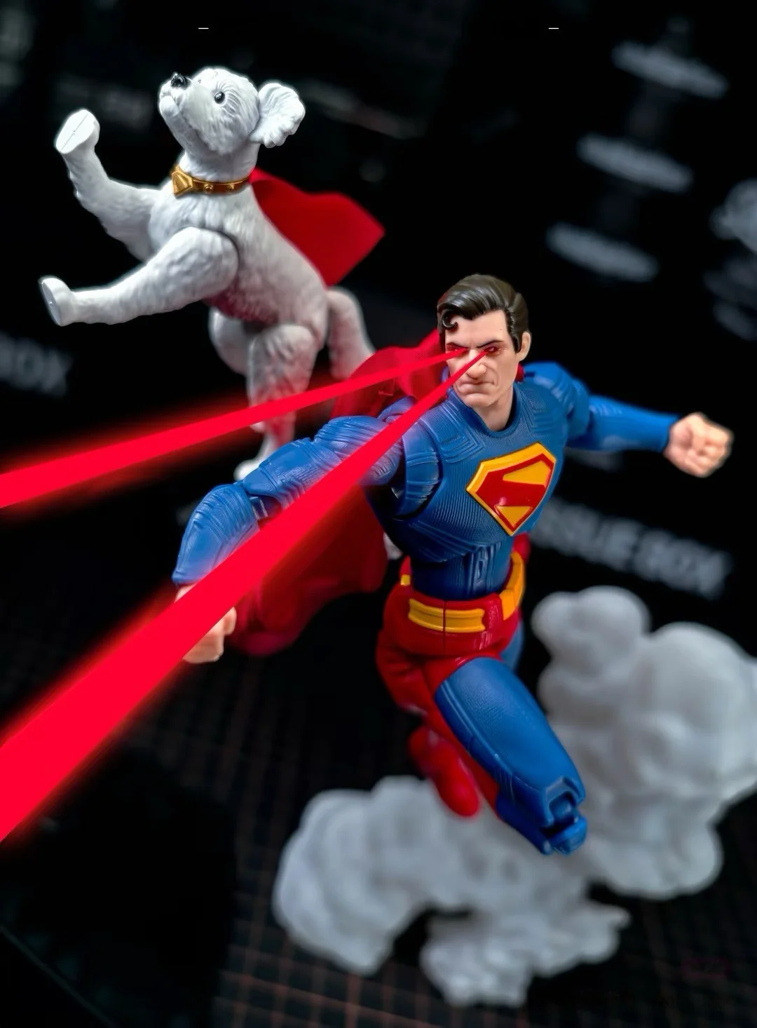 BLOKEES DC Superman Collection de figurines d'action-David Packard Corenswet Comics Version film PVC Joint poupée mobile jouet d'assemblage