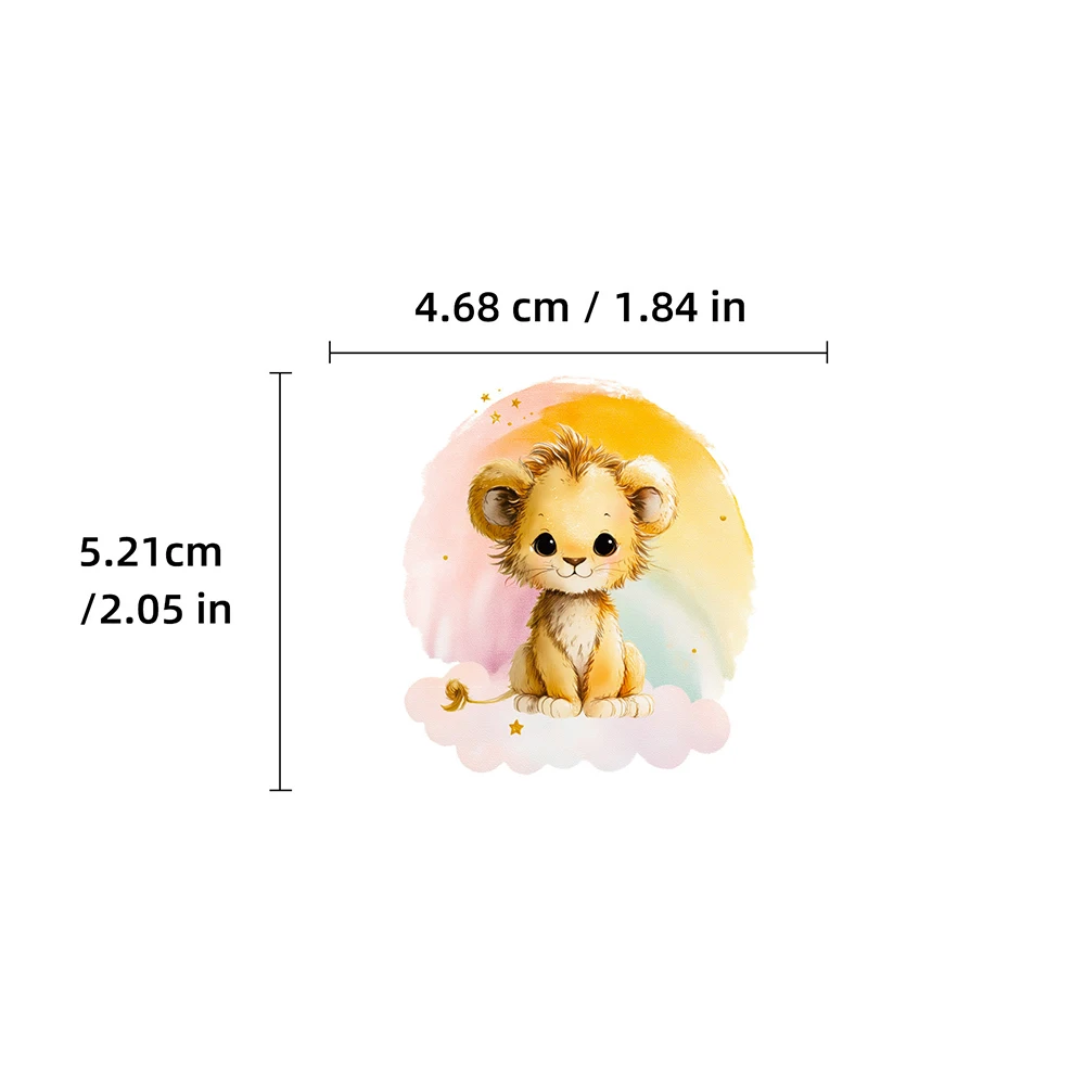 Рисунок 4 - Милые розовые акварельные наклейки