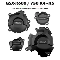 Cubierta de motor de carreras GB GSXR 600 750 2004 ~ 2005 GSXS750 2017 ~ 2023 para SUZUKI, accesorios de protección de embrague de alternador de motocicleta