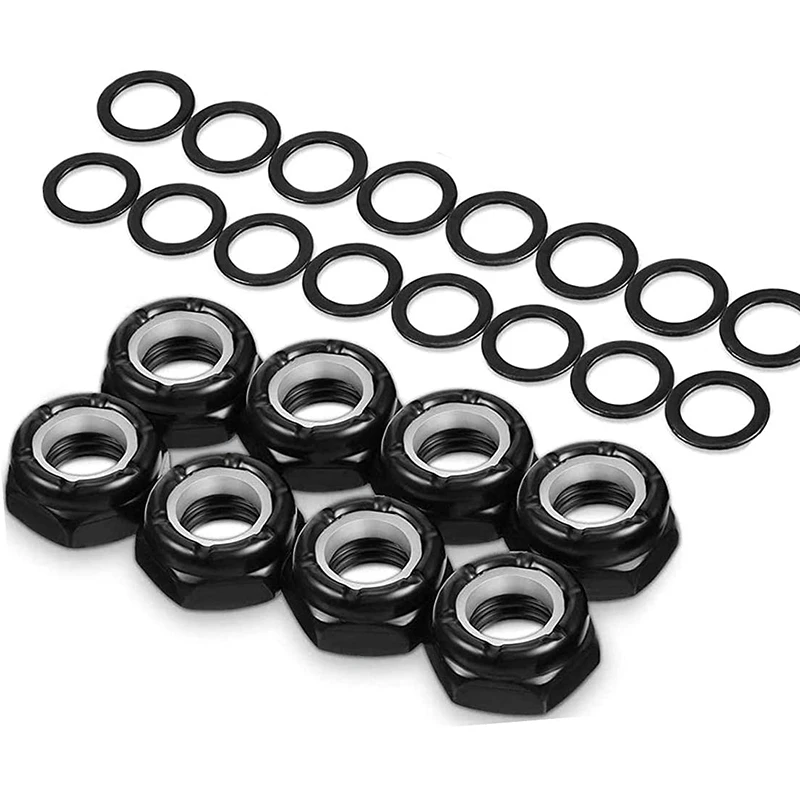 أجهزة لوح التزلج ، أدوات تزلج من نوع T لوح التزلج الناهض وسادات الصدمة ، مسامير الأجهزة بالمستخدم ، غسالات المحور/المكسرات/الفواصل