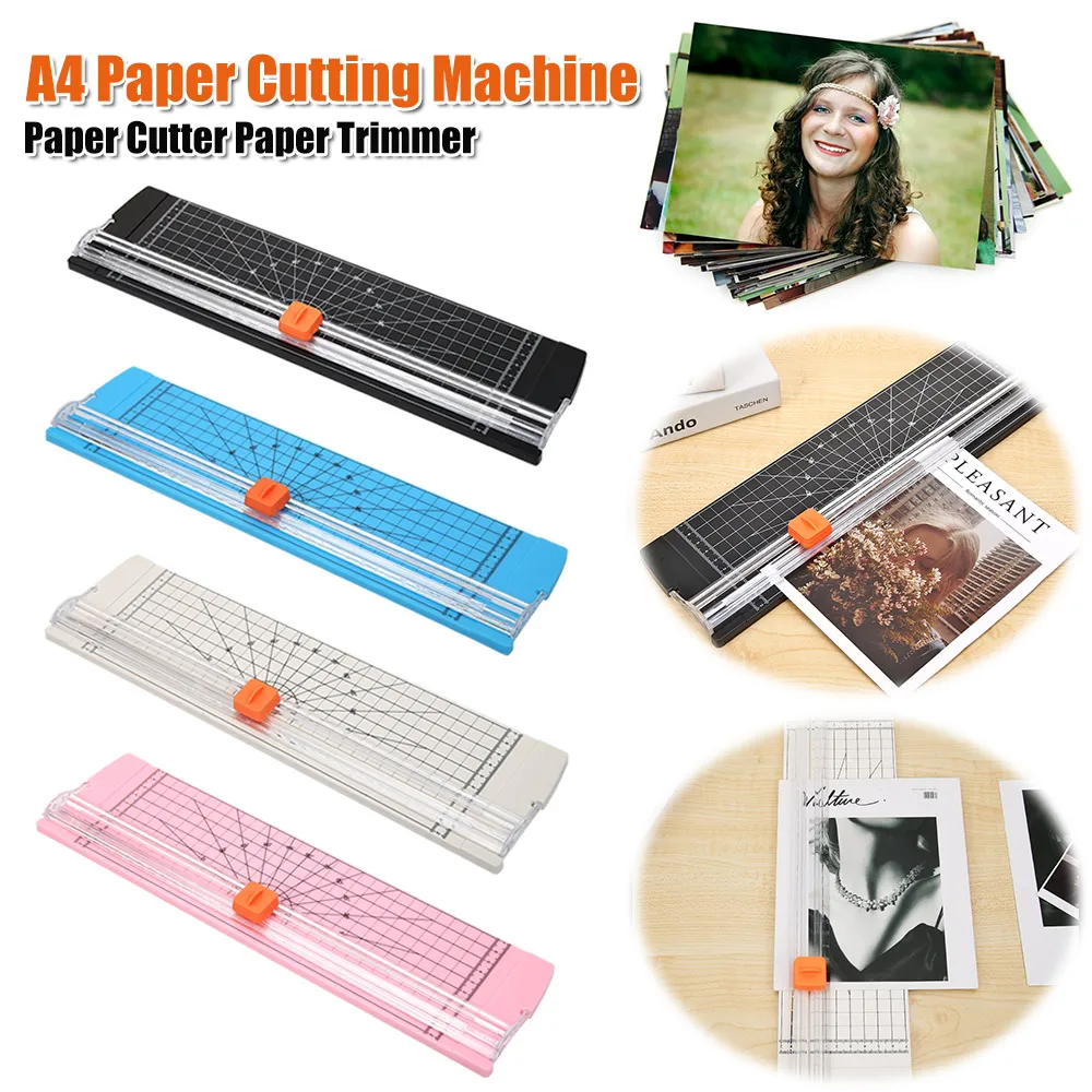 

Резак для бумаги формата А4, офисный триммер, ножи для фотокниг и скрапбукинга