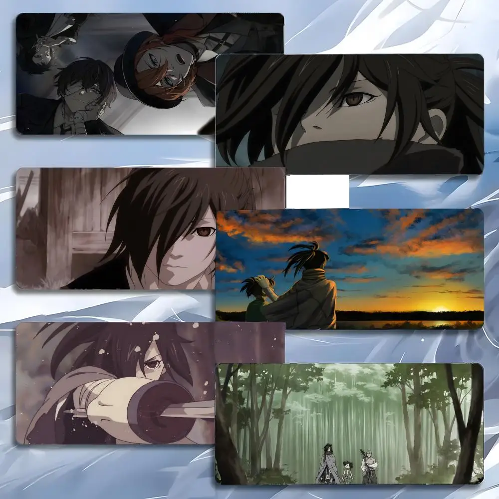 Classic Anime The L-Legend of Dororo and Hyakkimaru Mouse Pad Mousepad Large Gaming LockEdge Thickened PC Table Desk Mat