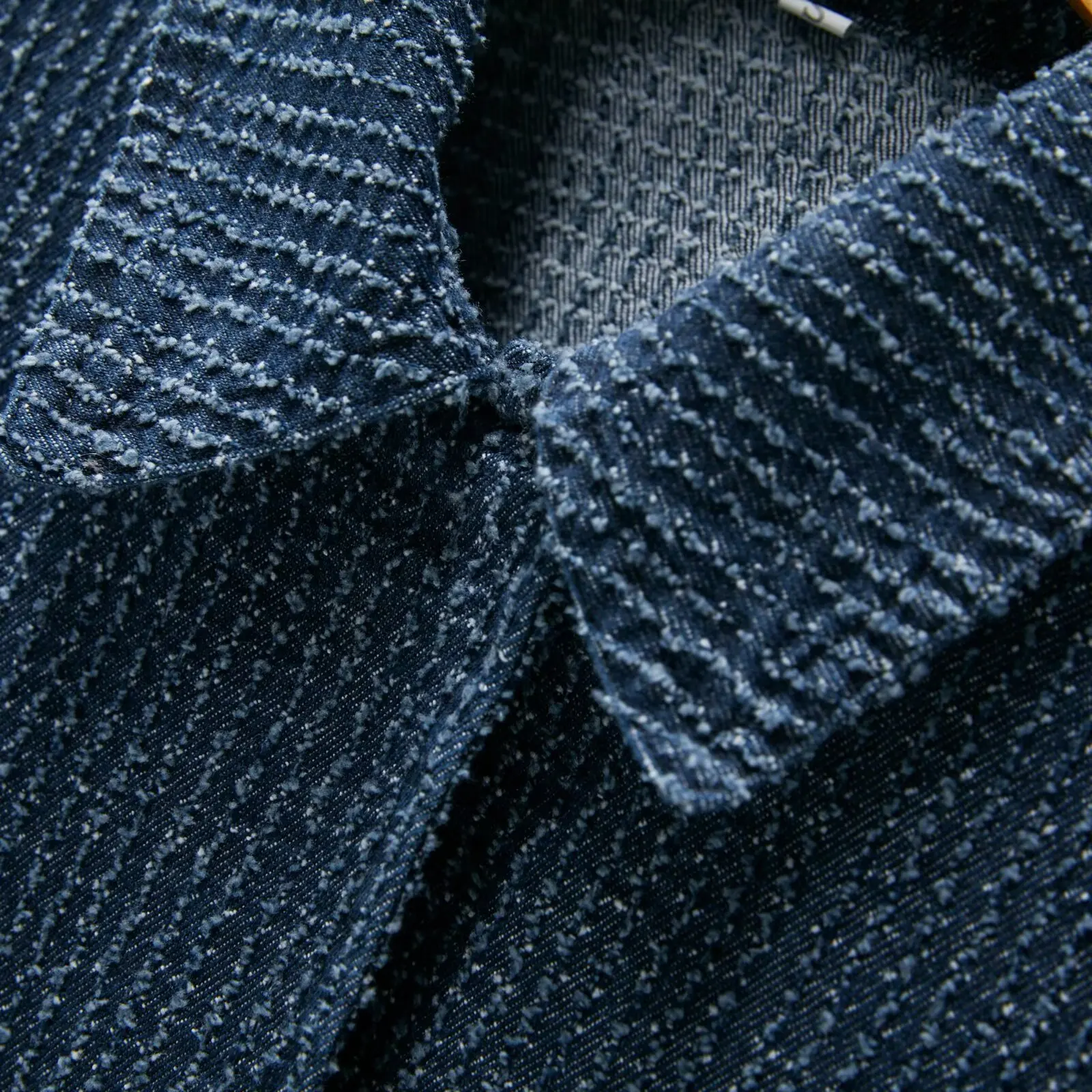 2025 nova queda moda feminina lapela denim jaqueta minimalista casual feminino wear azul commuter jaqueta