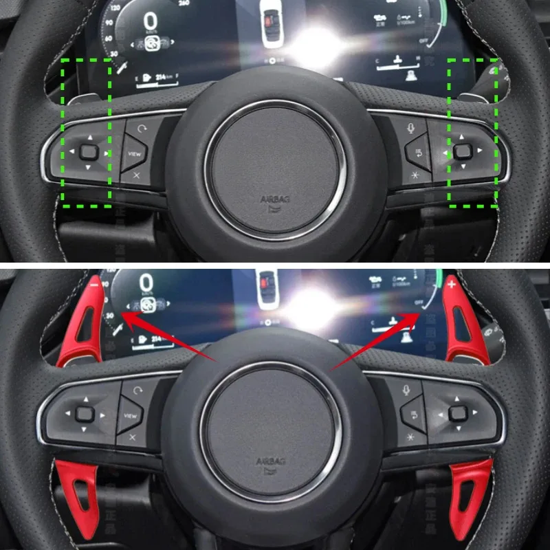 

Shift Paddles for Lynk&Co 05 03 02 01 Aluminum Steering Wheel Paddle Shifter Extension Auto Accessories