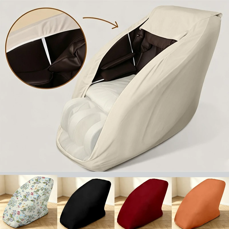 Elastic Electric Massage Chair Cover Universal Armchair Backrest Chair Dust Proof Protector For Home Office All Season Use