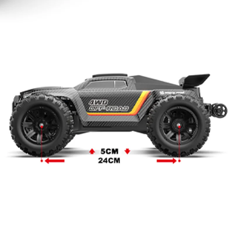 Nuevo MJX coche teledirigido sin escobillas de alta velocidad, escala 1/12, 58 km/H, tracción en las 4 ruedas, juguete de carreras todoterreno, modelo 12212, vehículo de Control remoto