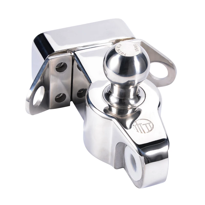 Fits Patrol Stainless Steel Trailer Hook With U Shackle 85mm X 45mm Install Hole Trailer Hitch Camp Trailer Car Accessories