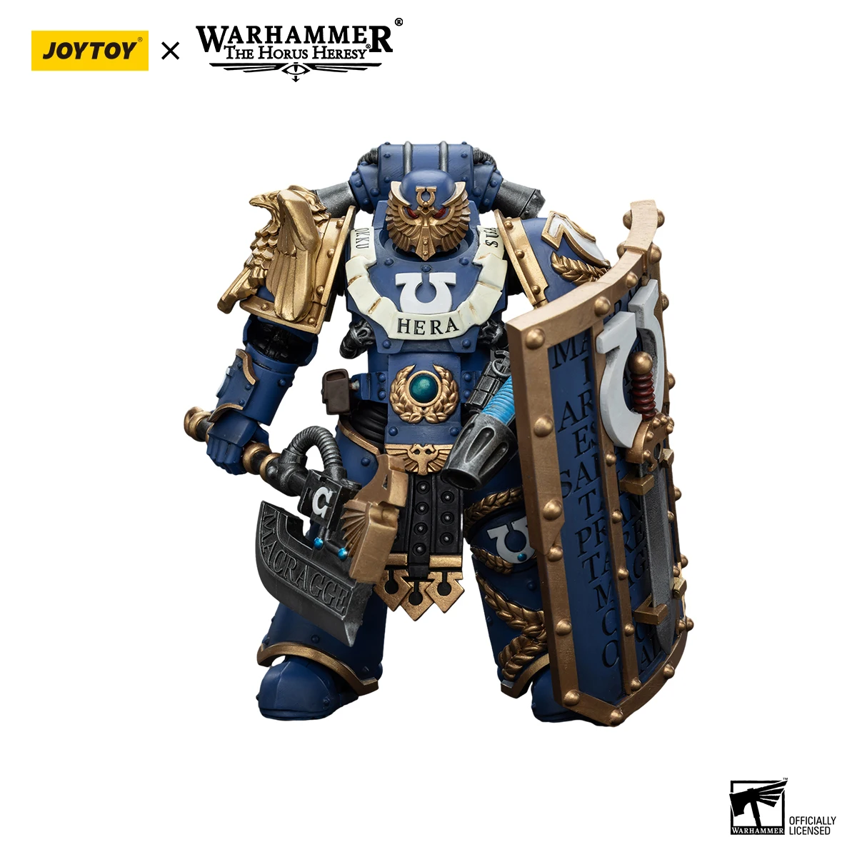 Figurki akcji JOYTOY Warhammer 40k 1/18 Anime 12,2 cm Ultramarines Invictarus Suzerain Squad