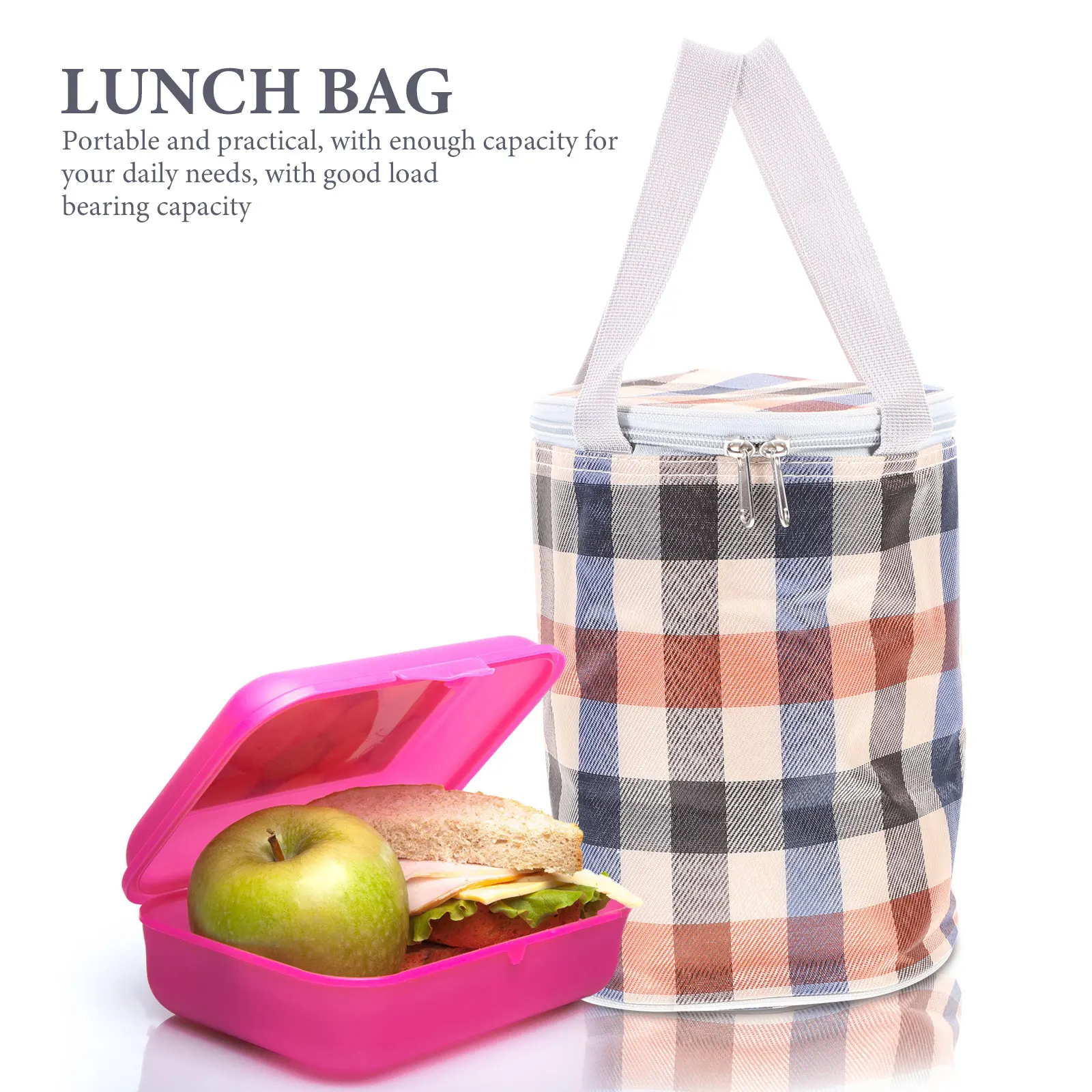 

Insulated Lunch Bag Thick Heat Preservation Portable Storage Large Capacity Food Carrying H held Practical