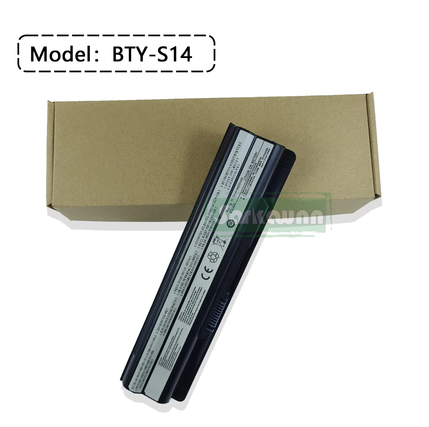 Batteria per Laptop SARKAWNN BTY-S14 per MEDION Akoya Mini E1311 MD97107 MD97164 FR700 CR650 FX420 FX603 FR620 GE620 FX400 FX600