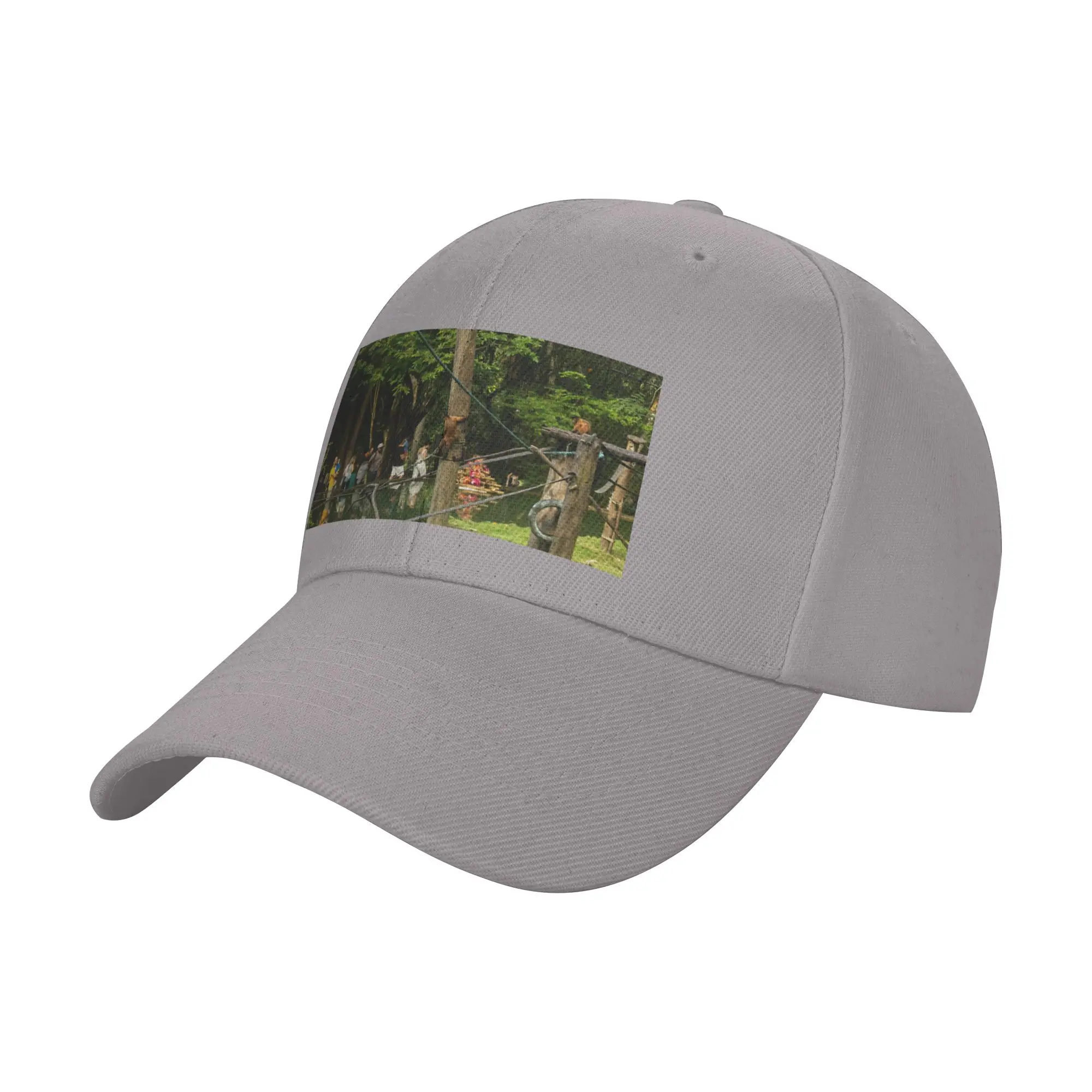 Hot Sale people at the zoo 6 Baseball Cap  Gift Black Cap  Watching Match Black Cap