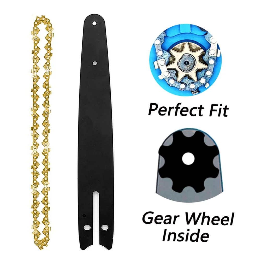 6/8 Inch Mini Steel Chainsaw Chain For Mini Pruning Saw Electric Saw High Quality And Durable Garden ChainSaw Accessories