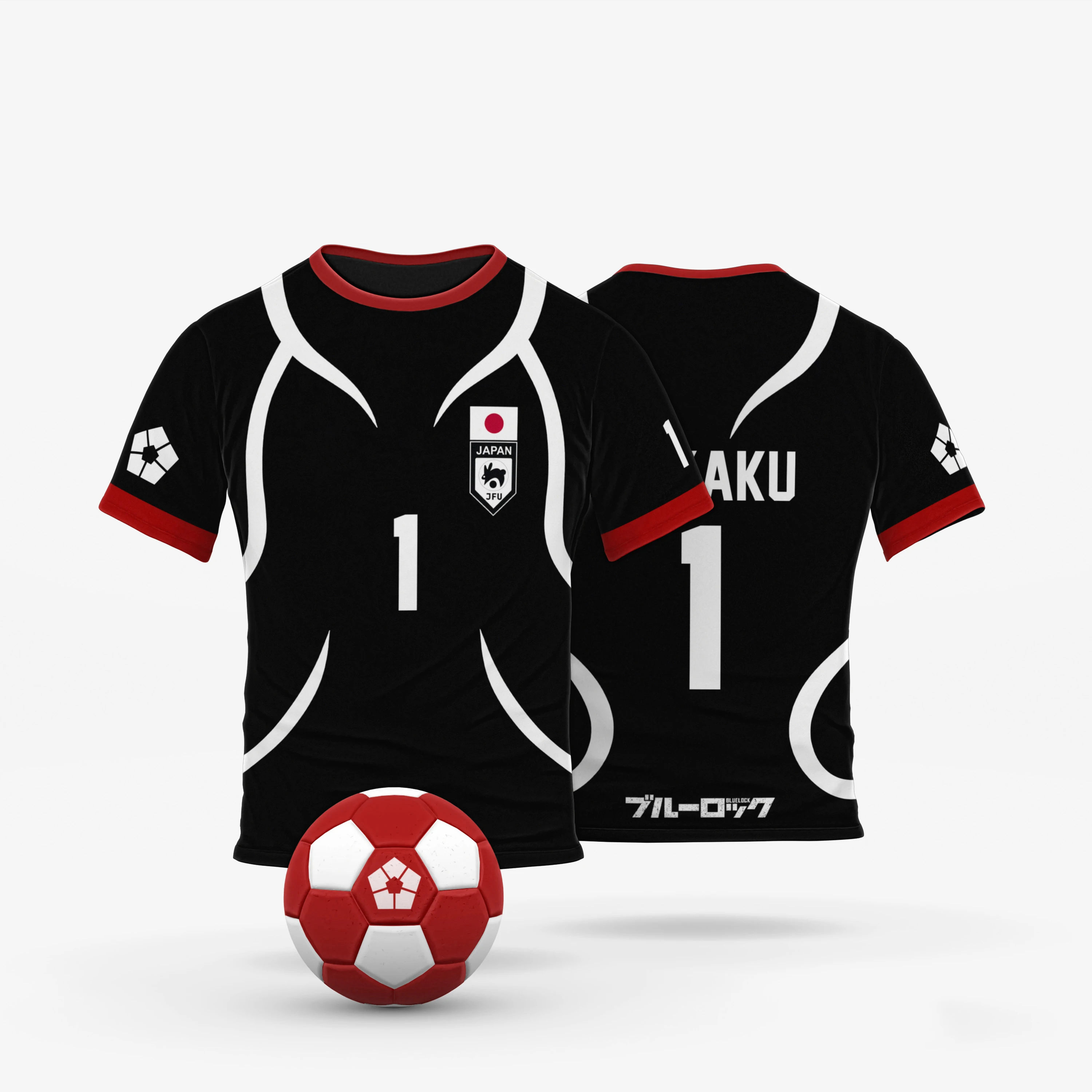 Blue Lock Cartoon Soccer Sports T Shirt Japanese Anime Cosplay Kids Football Jersey Black T-shirts Mens Summer Short Sleeve Tops