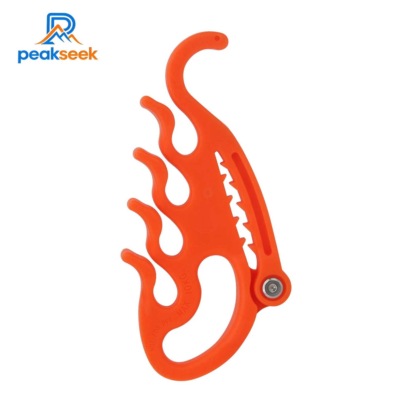 Peakseek KC 10-13MM Rope Management Clip High-altitude Operation Climbing Ropes Storage Tool