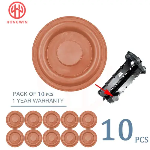 Imagen 1 del producto 68045317 Membrana de cubierta de válvula PCV de motor AA para Chrysler Grand Voyager Dodge Grand Caravan Jeep Cherokee Dodge Nitro Wrangler