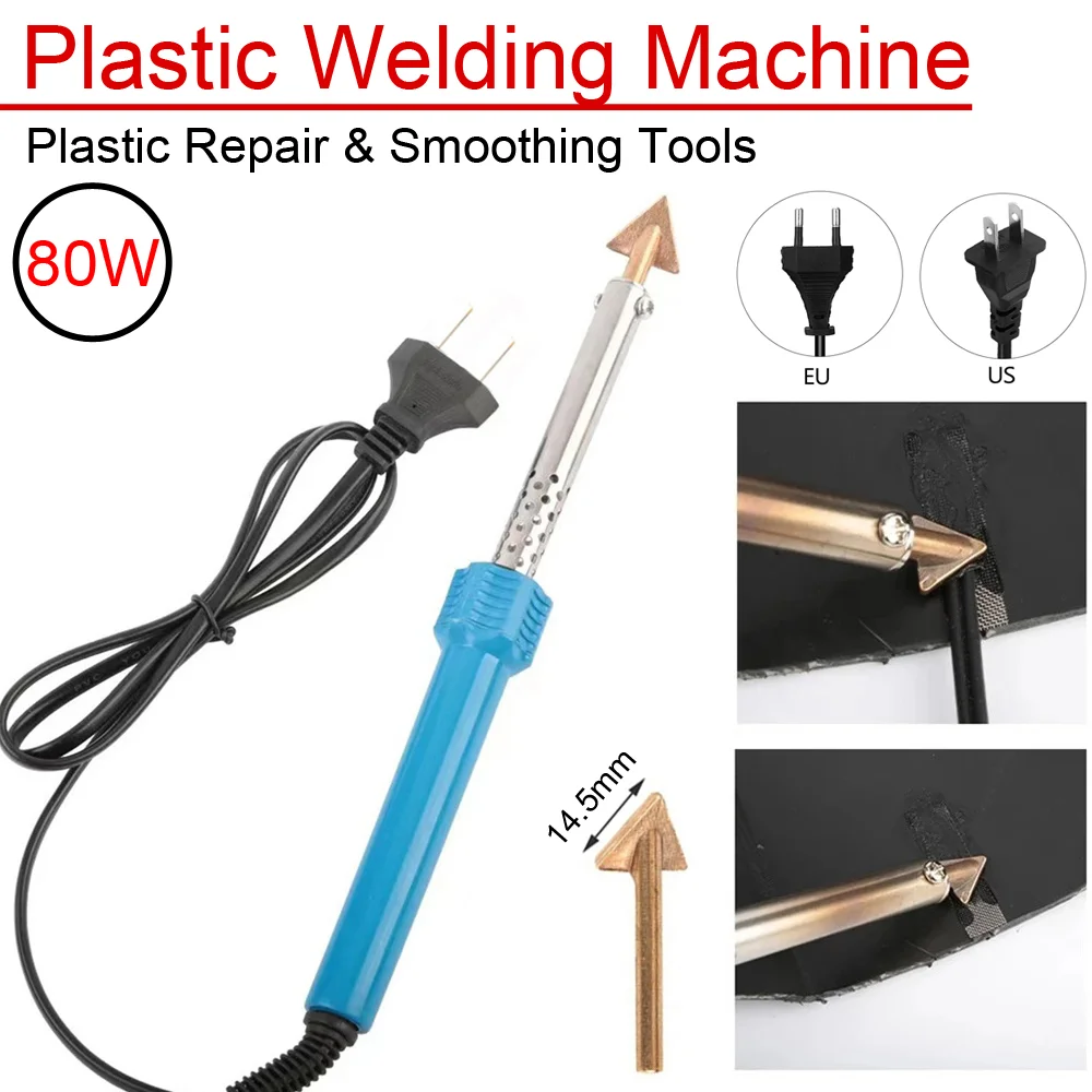 Ferramentas de Garagem Soldador Plástico Profissional Amortecedor do Carro Reparação Quente Grampeador Pvc Máquina Solda Ferro 110v 220v 80w