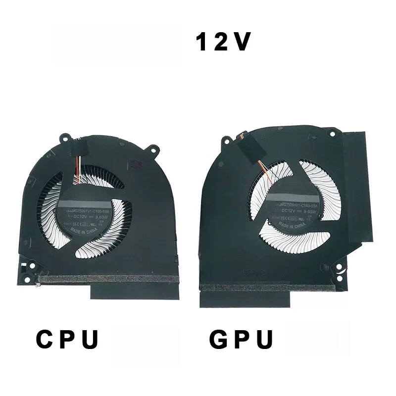 Replacement CPU+GPU Cooling Fan for HP VICTUS 9 16-R TPN-C169 N44738-001