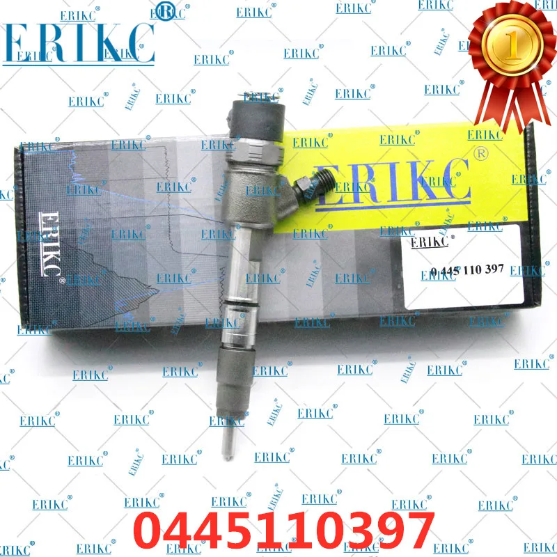 

ERIKC Injector Nozzle 0445110397 Auto Parts Fuel Injector 0 445 110 397 Dispenser Injection 0445 110 397 For Dongfeng Chaochai