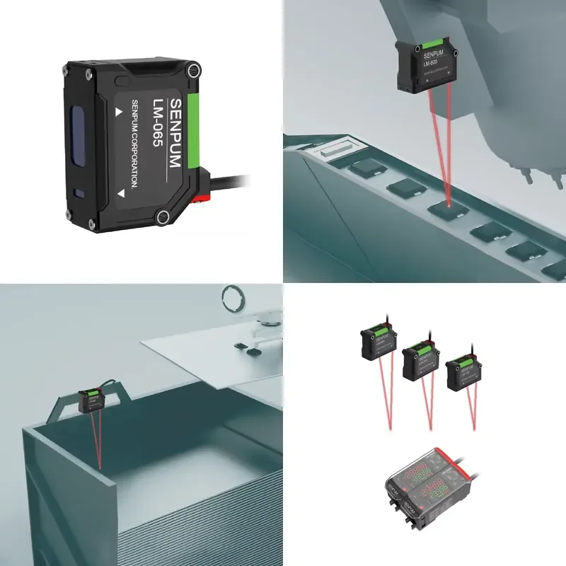 for Senpa Laser Distance Sensor Analog NPN PNP Output Rs232 Port Laser Displacement Sensor Module
