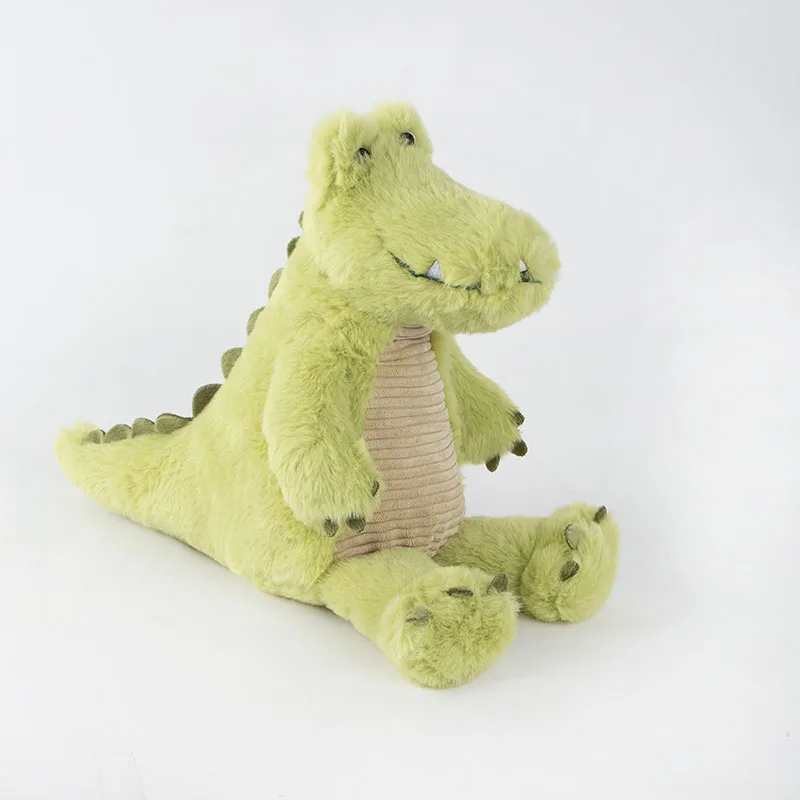 ตุ๊กตาจระเข้ตุ๊กตาหนังสัตว์น้ำน้ำหนัก 26 ซม. ของเล่นตุ๊กตาหนังสัตว์น้ำ ของขวัญสำหรับเด็กชายและเด็กหญิง
